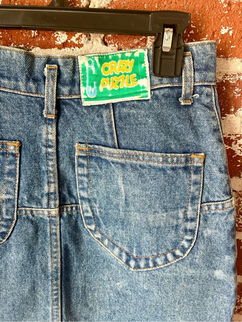 Vintage 90s Tweety Bird Denim Skirt
